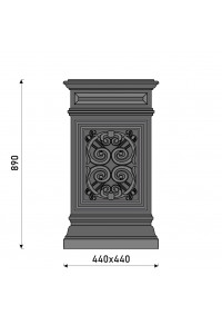 Уличная урна У.03